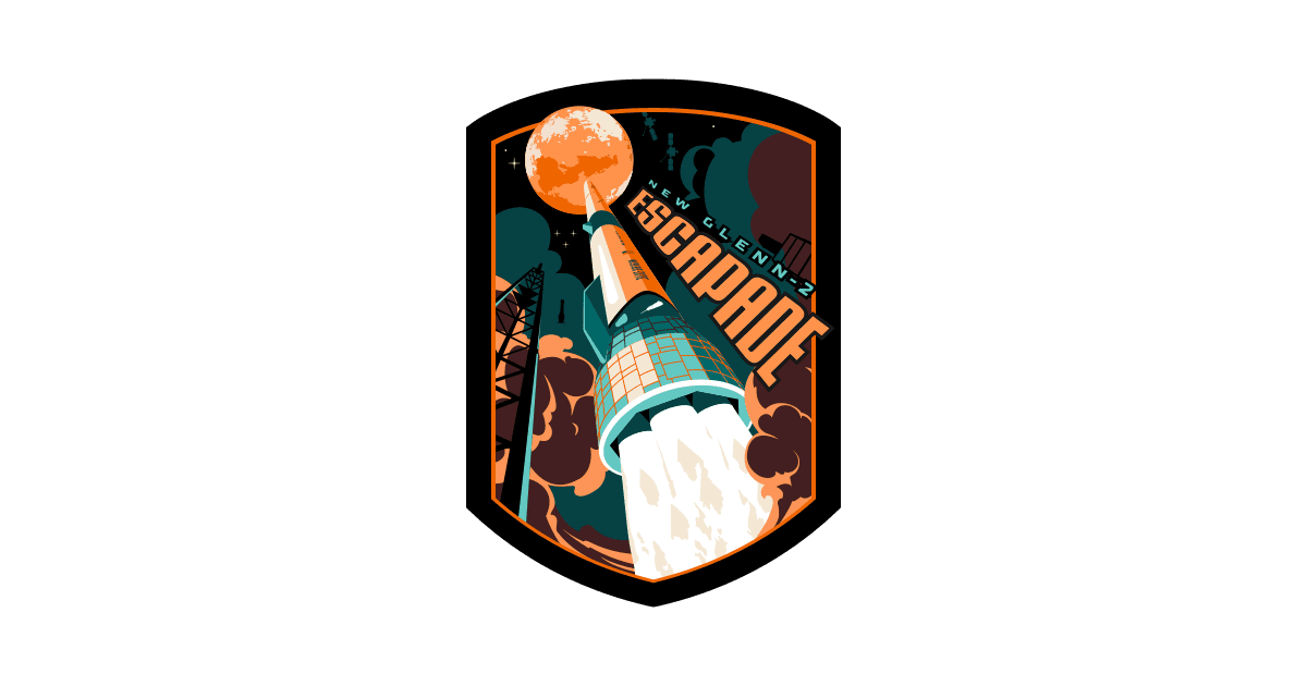 The mission patch for NG-2